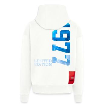 49. GEBURTSTAG LIMITED EDITION 1977 - Zip Hoodie - made by SPREAD - OFF WHITE - Hinten
