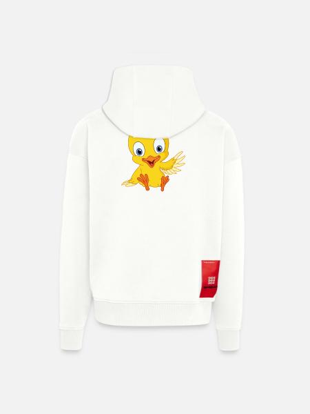 Cute chick - Zip Hoodie - made by SPREAD - OFF WHITE