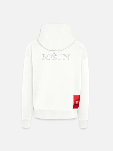 Moin - Zip Hoodie - made by SPREAD - OFF WHITE