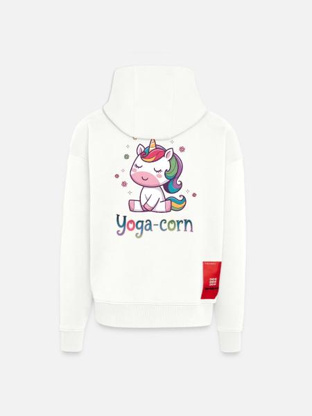 Yoga-Mais - Zip Hoodie - made by SPREAD - OFF WHITE