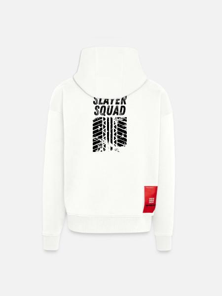 Tyre Slayer Squad - Zip Hoodie - made by SPREAD - OFF WHITE