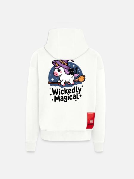 Wickedly Magical - Zip Hoodie - made by SPREAD - OFF WHITE