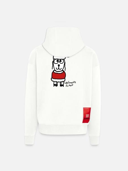 Weihnachts ScHoF - Zip Hoodie - made by SPREAD - OFF WHITE