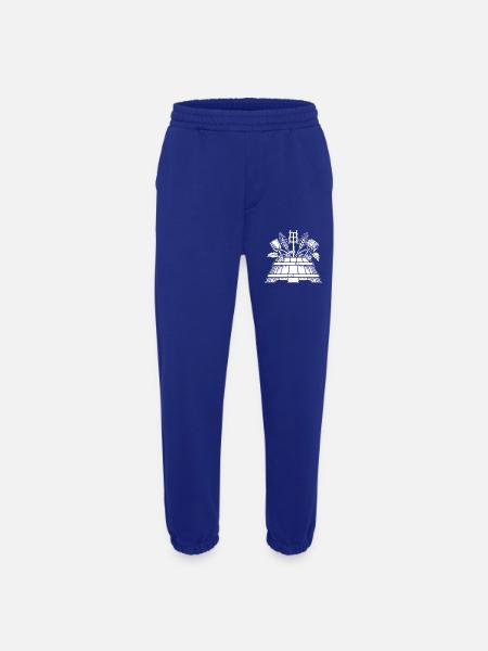 Brauer logo - Heavyweight Jogginghose - made by SPREAD  - Iconic Blue