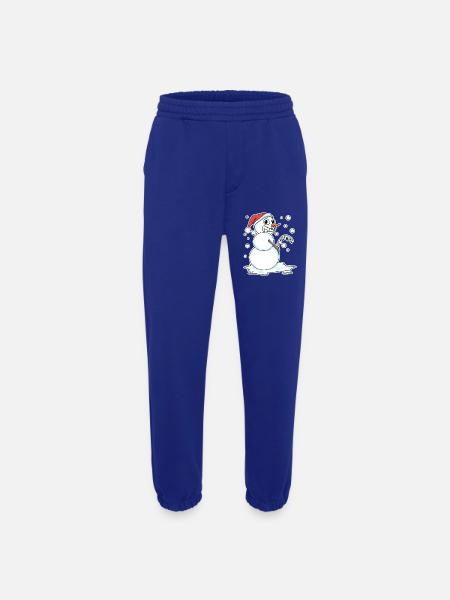 Snowman funny - Heavyweight Jogging Pants - made by SPREAD  - Iconic Blue