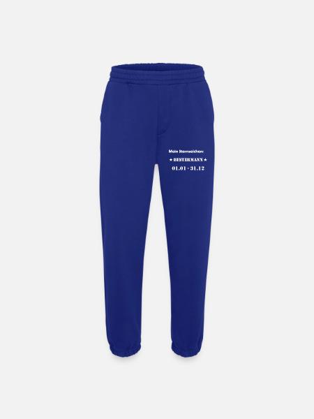 Bester Mann Wassermann Sternzeichen - Heavyweight Jogginghose - made by SPREAD  - Iconic Blue