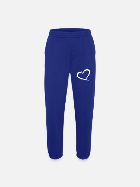 herz - Heavyweight Jogginghose - made by SPREAD - Iconic Blue
