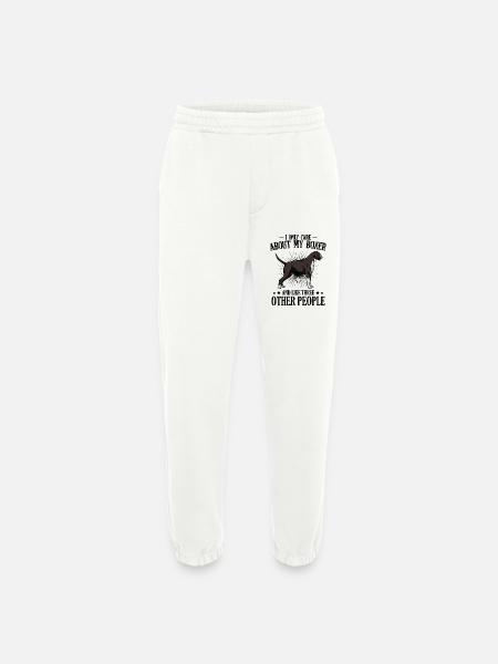 boxeur - Pantalon de jogging bio épais fabriqué en UE - OFF WHITE