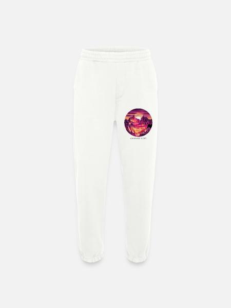 New Day, New Heights - Heavyweight Jogging Pants - made by SPREAD  - OFF WHITE