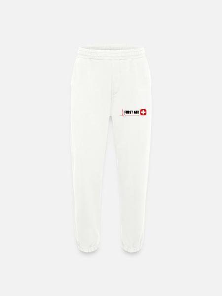 ERSTE HILFE - Heavyweight Jogginghose - made by SPREAD - OFF WHITE