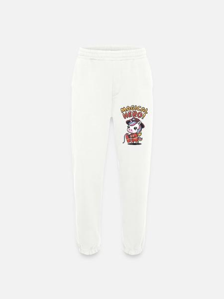 Magical Hero! - Heavyweight Jogging Pants - made by SPREAD - OFF WHITE