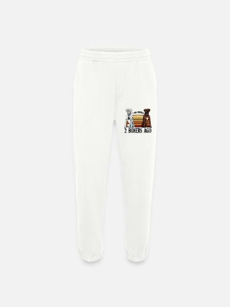 boxer - Heavyweight Jogging Pants - made by SPREAD  - OFF WHITE
