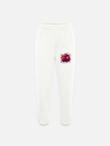 Himbeeren-Farbexplosion - Heavyweight Jogginghose - made by SPREAD - OFF WHITE