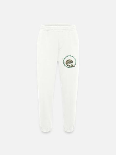 Hérisson - Pantalon de jogging bio épais fabriqué en UE - OFF WHITE