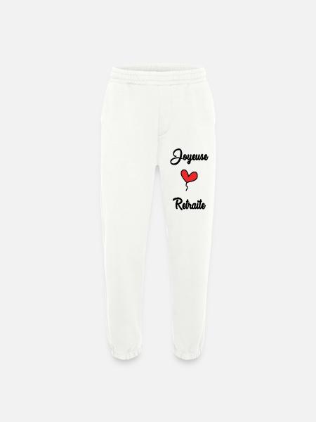 RETIREMENT - Heavyweight Jogging Pants - made by SPREAD  - OFF WHITE