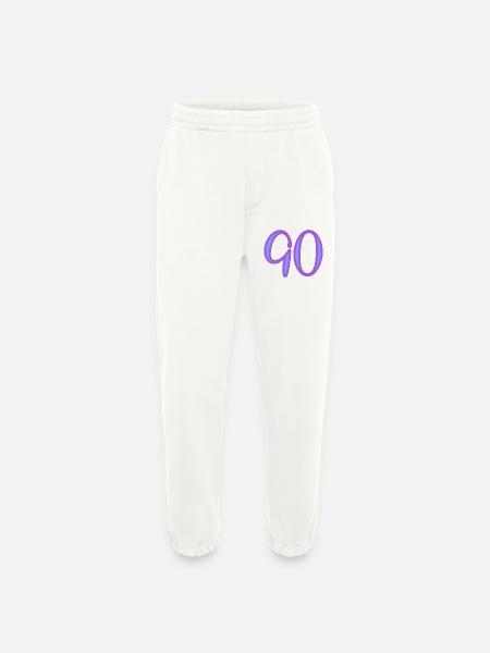 90 - Heavyweight Jogging Pants - made by SPREAD  - OFF WHITE