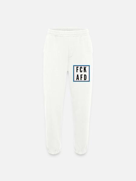AFD Nein Danke! - Heavyweight Jogginghose - made by SPREAD - OFF WHITE