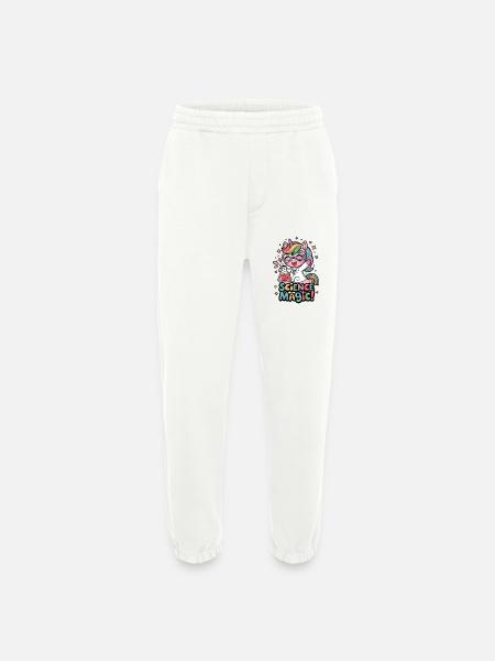 Science Magic! - Heavyweight Jogging Pants - made by SPREAD - OFF WHITE