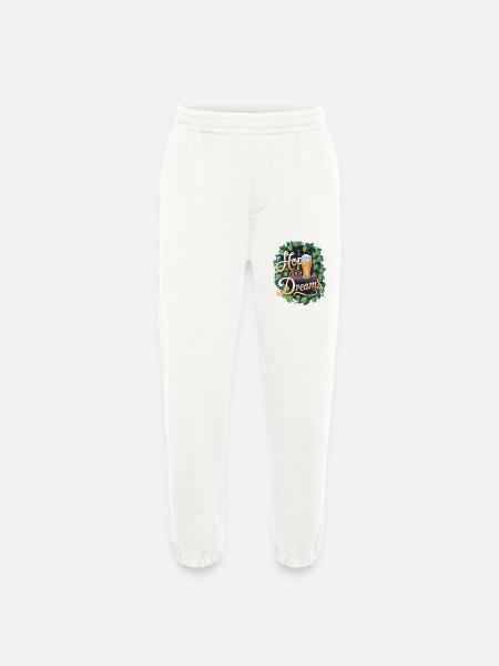 Hops And Dreams - Heavyweight Jogging Pants - made by SPREAD  - OFF WHITE
