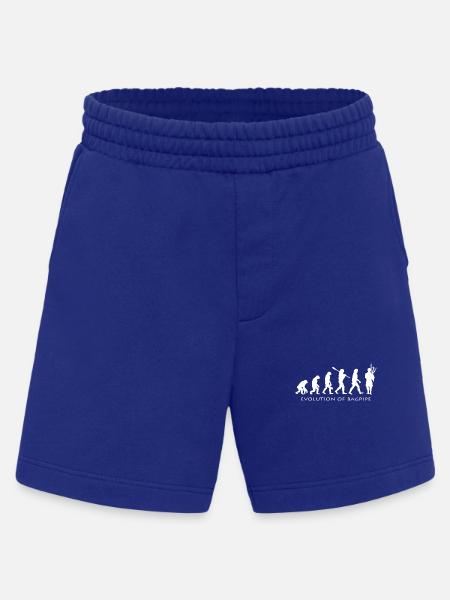 bagpipes - Heavyweight Shorts - made by SPREAD  - Iconic Blue