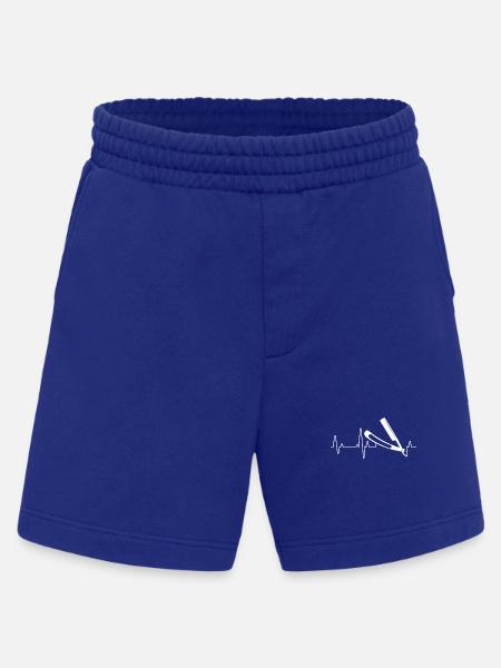 barber - Heavyweight Shorts - made by SPREAD - Iconic Blue