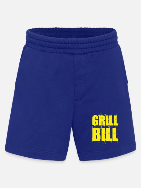 BBQ Bill - Heavyweight Shorts - made by SPREAD  - Iconic Blue