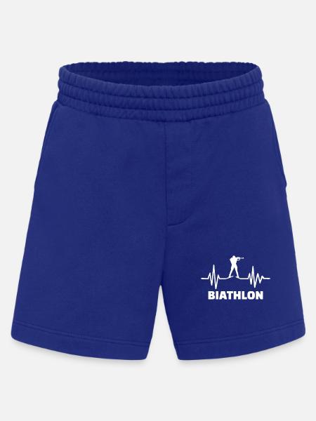 heartbeat biathlon - Heavyweight Shorts - made by SPREAD - Iconic Blue