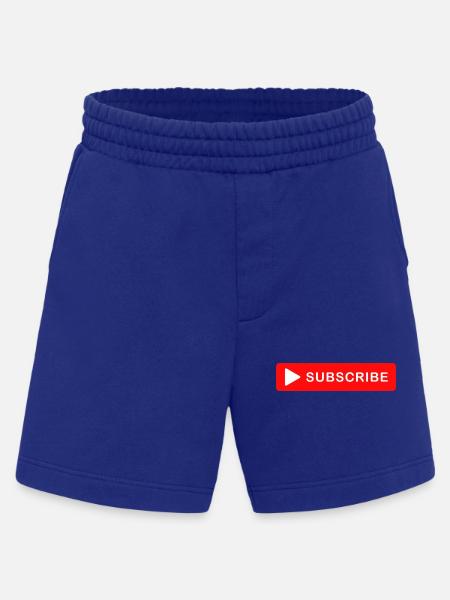 Subscribe Button Click Icon Design - Heavyweight Shorts - made by SPREAD - Iconic Blue