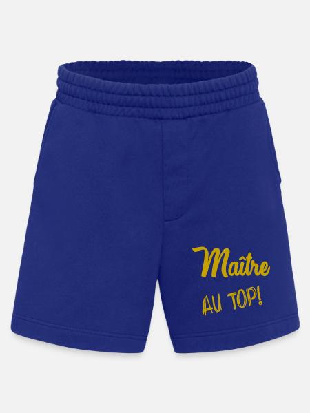 MASTER. MASTER - Heavyweight Shorts - made by SPREAD  - Iconic Blue