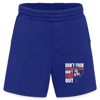 Zweite Änderung Waffenrechte 2. Änderung Amerika - Heavyweight Shorts - made by SPREAD  - Iconic Blue - Vorne