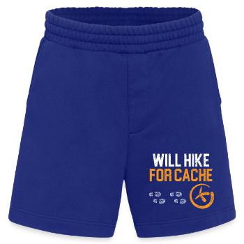 Wandert für Cache Kartenlesen Geocaching - Heavyweight Shorts - made by SPREAD  - Iconic Blue - Vorne