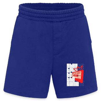 Stay True To The Game - Hip Hop Statement - Heavyweight Shorts - made by SPREAD  - Iconic Blue - Vorne
