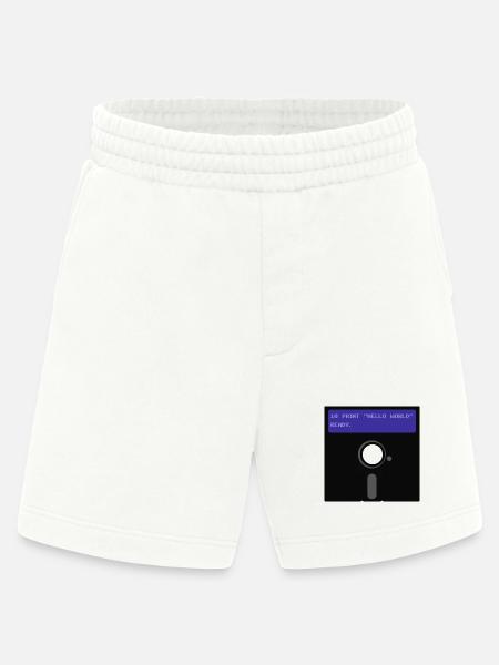 floppy disk - Heavyweight Shorts - made by SPREAD - OFF WHITE