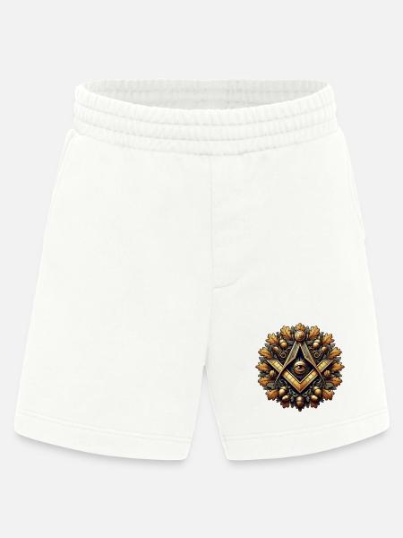 Masonic Logo - Heavyweight Shorts - made by SPREAD - OFF WHITE