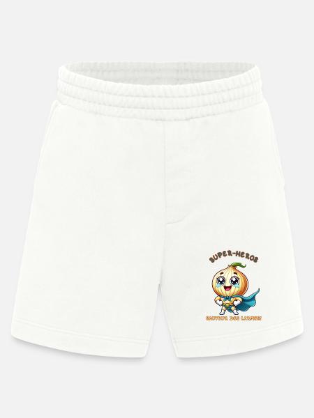 Superhero - Savior of Tears - Heavyweight Shorts - made by SPREAD  - OFF WHITE