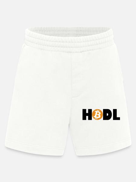 Bitcoin Revolution – Hold the Future - Heavyweight Shorts - made by SPREAD - OFF WHITE