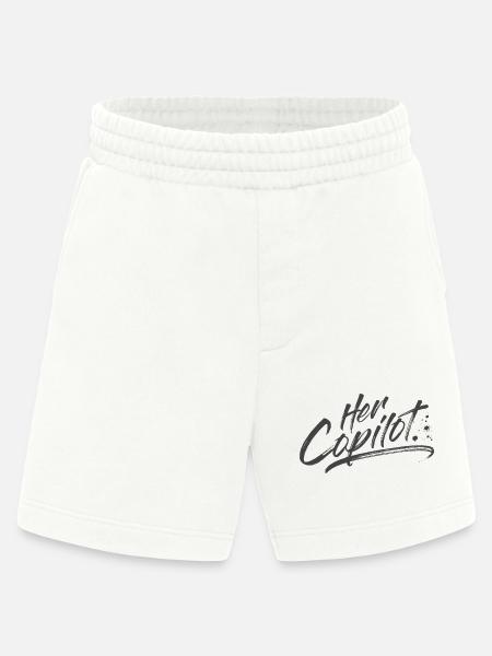 Her Copilot - Heavyweight Shorts - made by SPREAD  - OFF WHITE