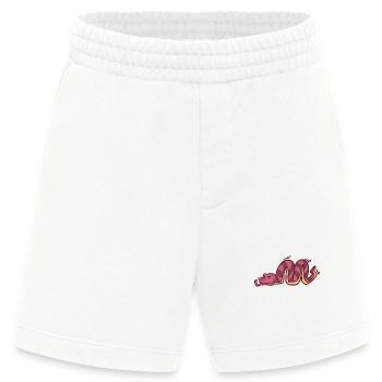 Geheimnisvolle Python Urwaldbewohner - Heavyweight Shorts - made by SPREAD  - OFF WHITE - Vorne