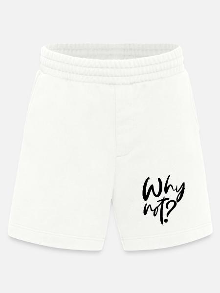 Why Not? - Heavyweight Shorts - made by SPREAD - OFF WHITE