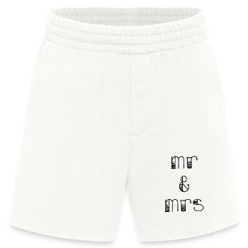 ICH LIEBE DICH. ICH LIEBE DICH. LIEBE. LIEBE. HERZ. HEIRAT - Heavyweight Shorts - made by SPREAD  - OFF WHITE - Vorne