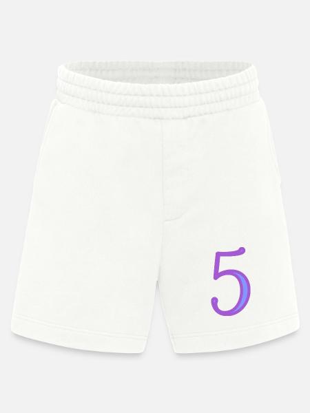5. CINQ - Short bio épais fabriqué en UE - OFF WHITE