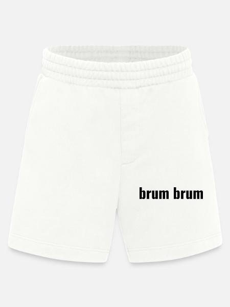Brum Brum - Short bio épais fabriqué en UE - OFF WHITE