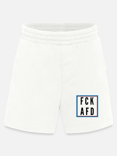AFD Nein Danke! - Heavyweight Shorts - made by SPREAD - OFF WHITE