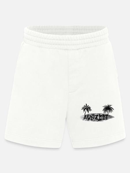 Auszeit Surfbrett - Heavyweight Shorts - made by SPREAD  - OFF WHITE