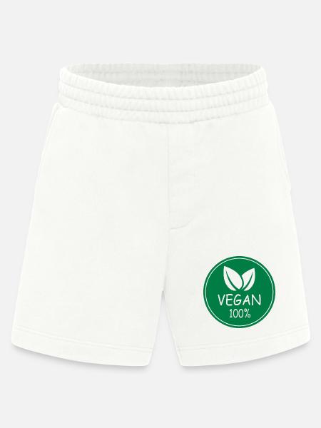 vegan 100% - Heavyweight Shorts - made by SPREAD - OFF WHITE