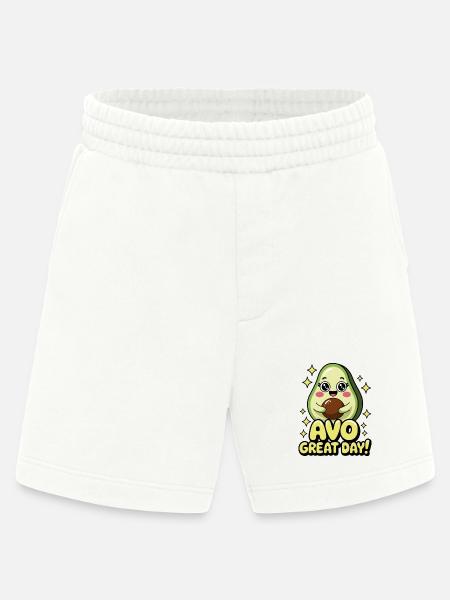 Avo Great Day! - Heavyweight Shorts - made by SPREAD  - OFF WHITE