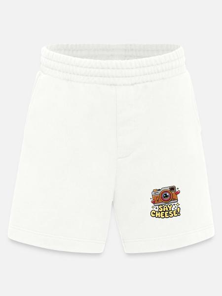Say Cheese! - Heavyweight Shorts - made by SPREAD  - OFF WHITE