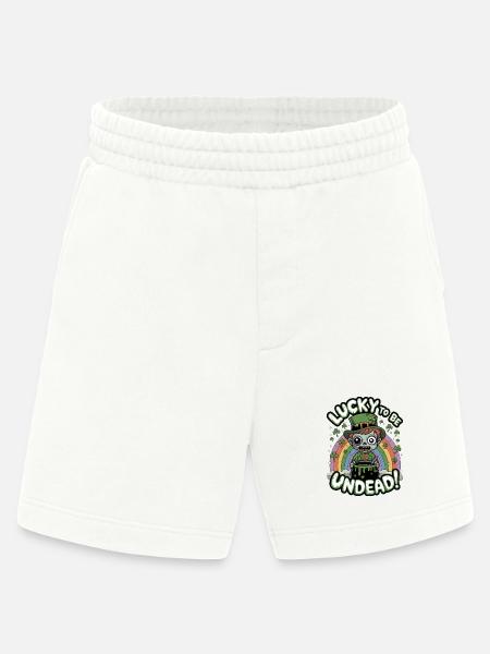 Lucky To Be Undead! - Heavyweight Shorts - made by SPREAD - OFF WHITE