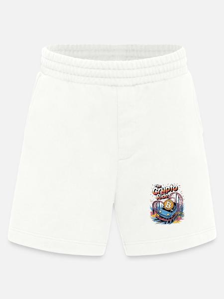 The Crypto Ride - Heavyweight Shorts - made by SPREAD - OFF WHITE