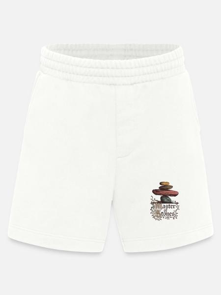 Master Of Stones - Heavyweight Shorts - made by SPREAD - OFF WHITE